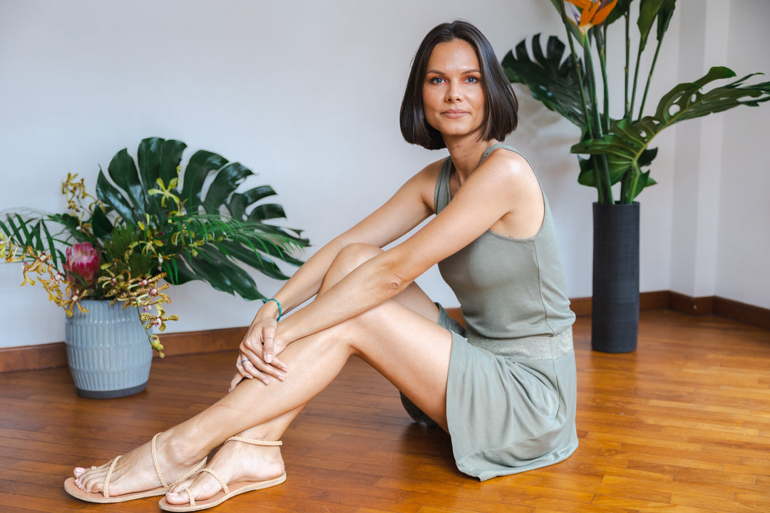 Junglesuit One & Done Dress - Sage