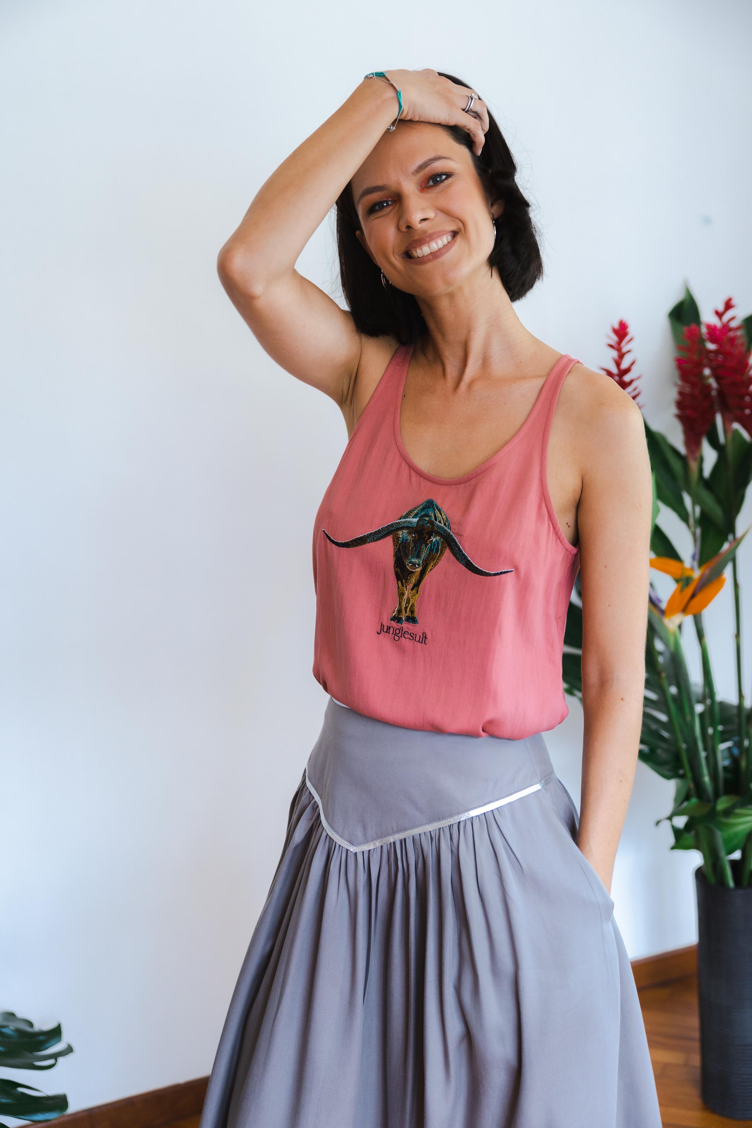 Junglesuit Pleasure Skirt - Stone