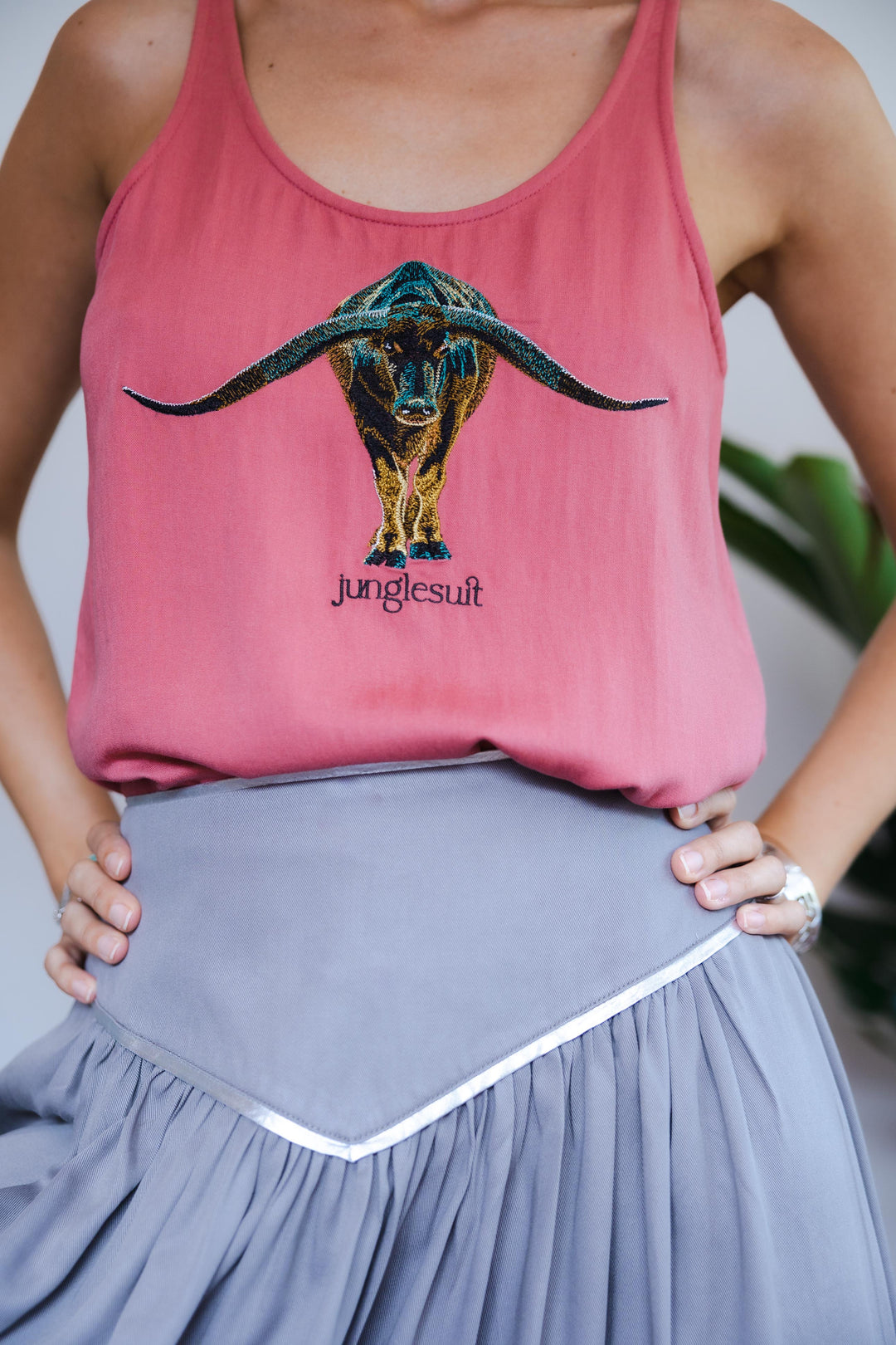 Junglesuit The Look Top - Buffalo Pink