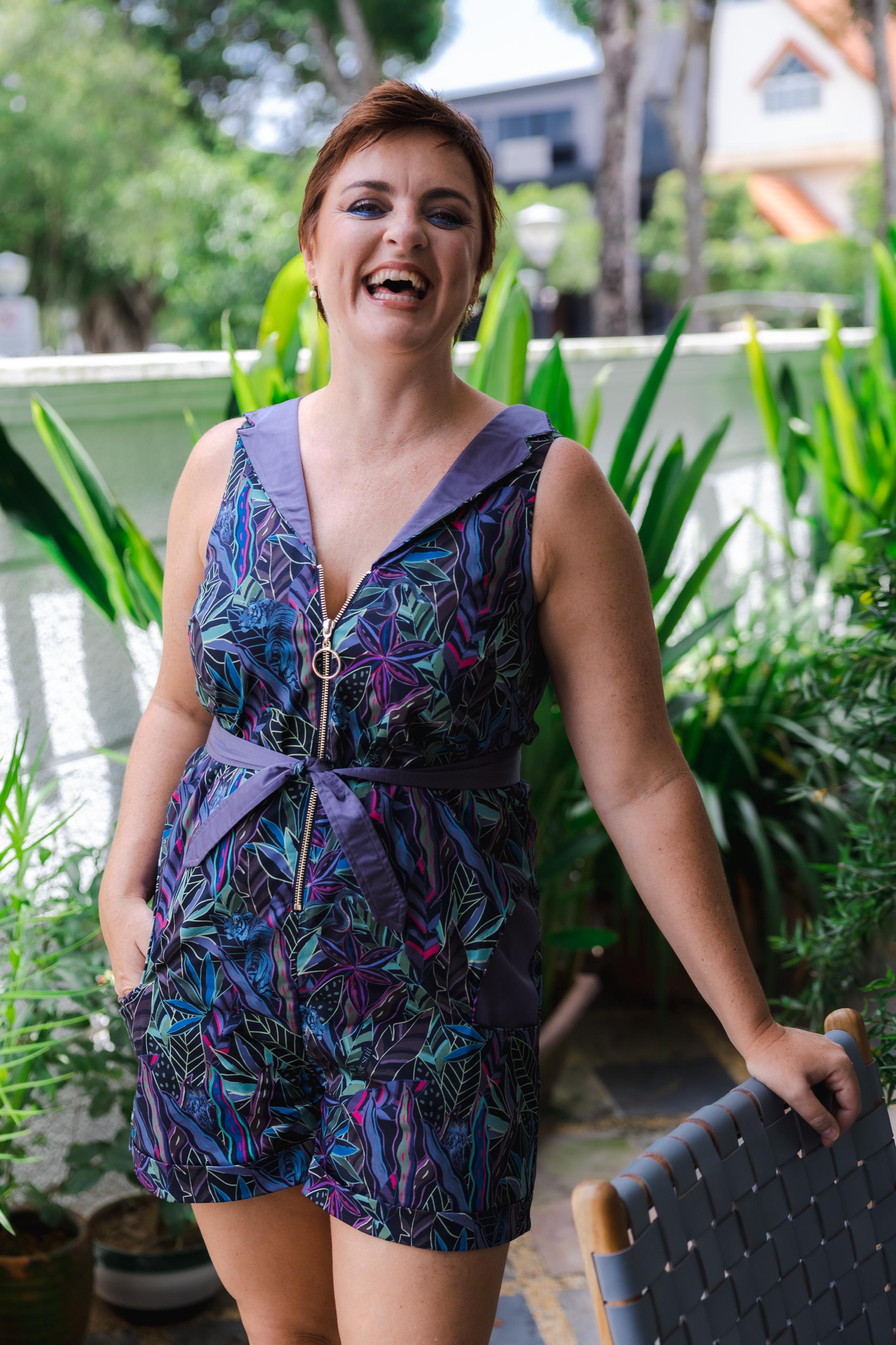 Junglesuit Nail It! Night Jungle Playsuit