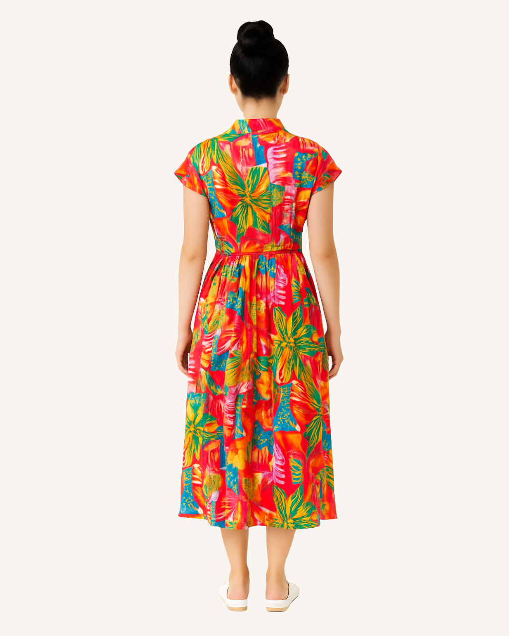 Vine and Branches Kiara Dress - Flourish Amber