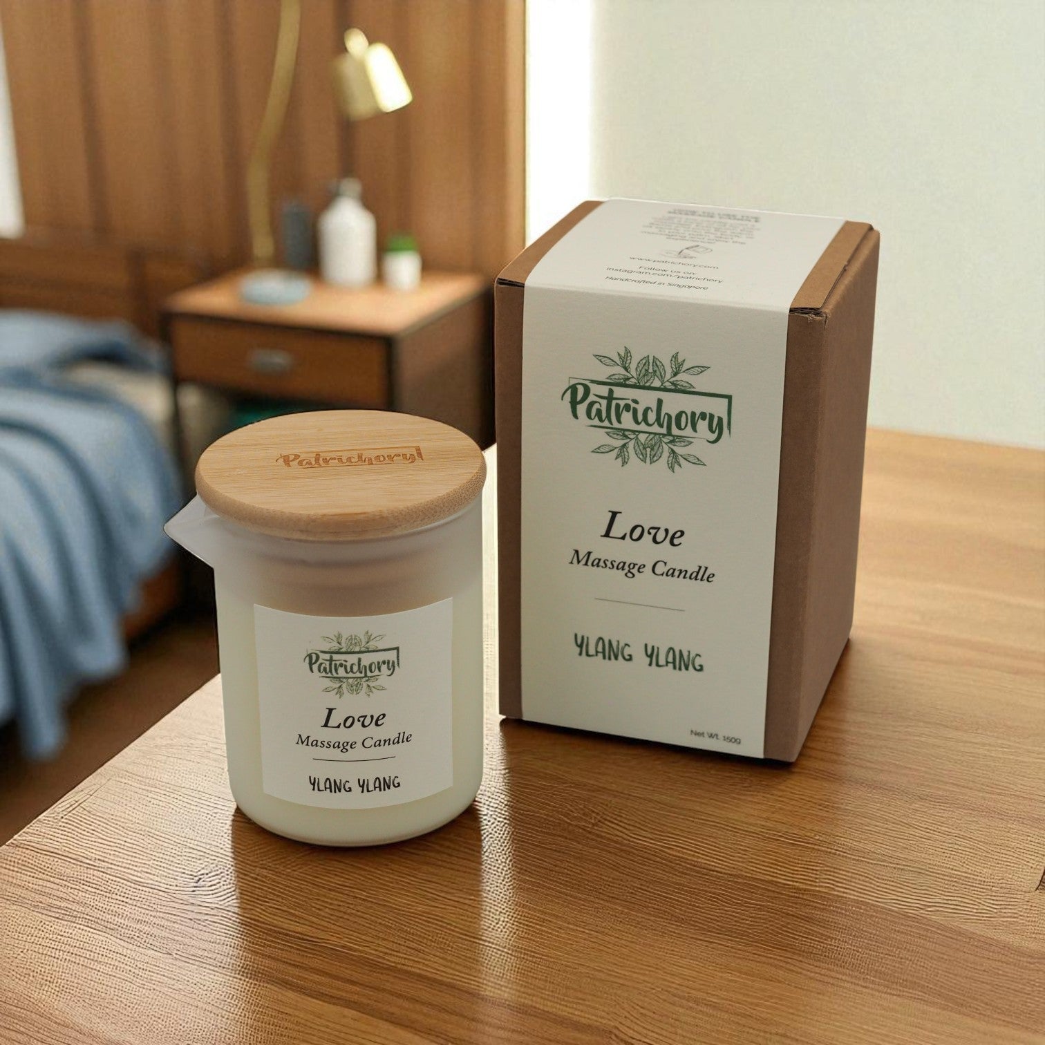 Patrichory - Love Ylang Ylang Massage Candle
