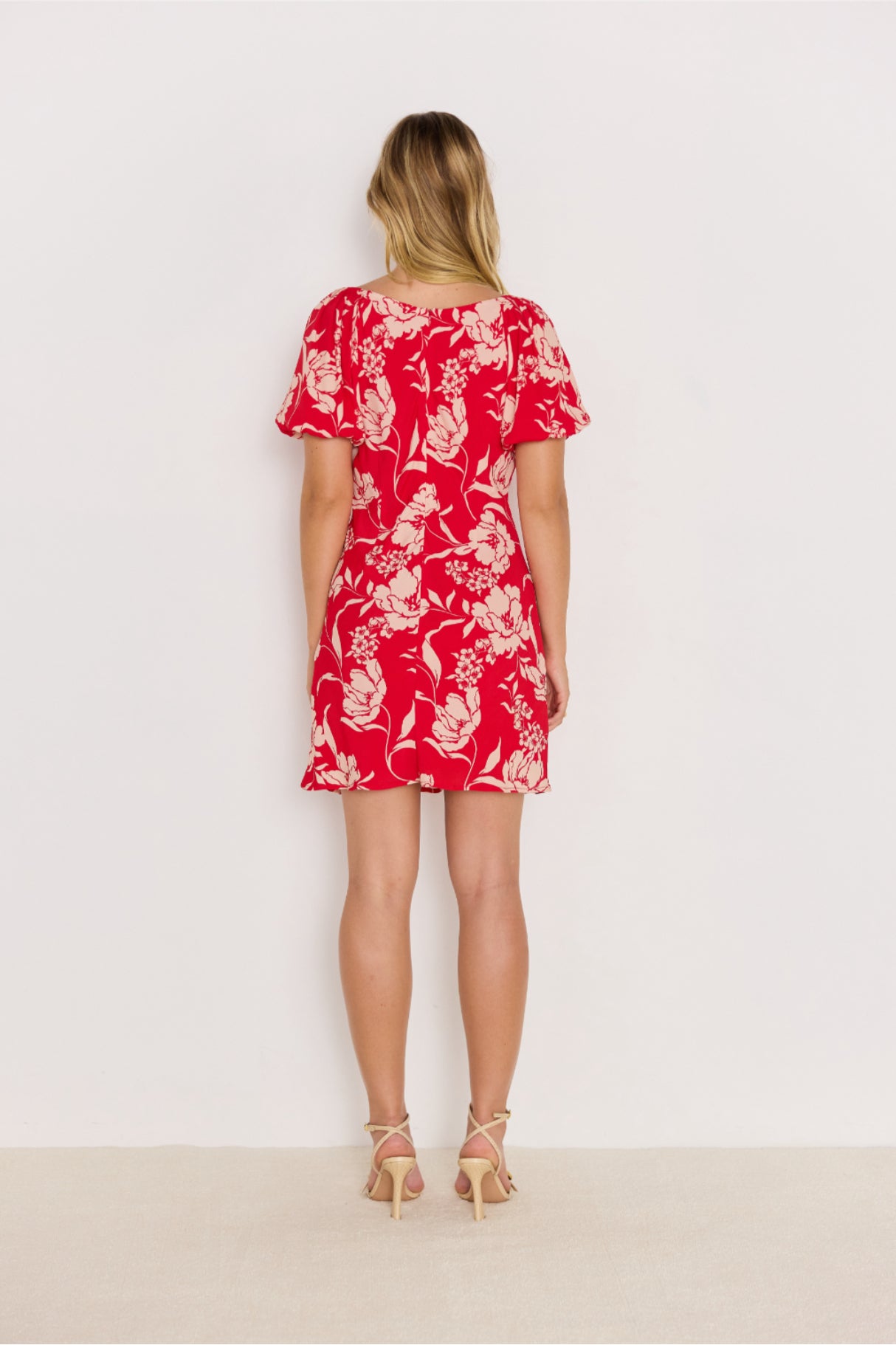 MINKPINK Poppy Mini Dress - Red Floral