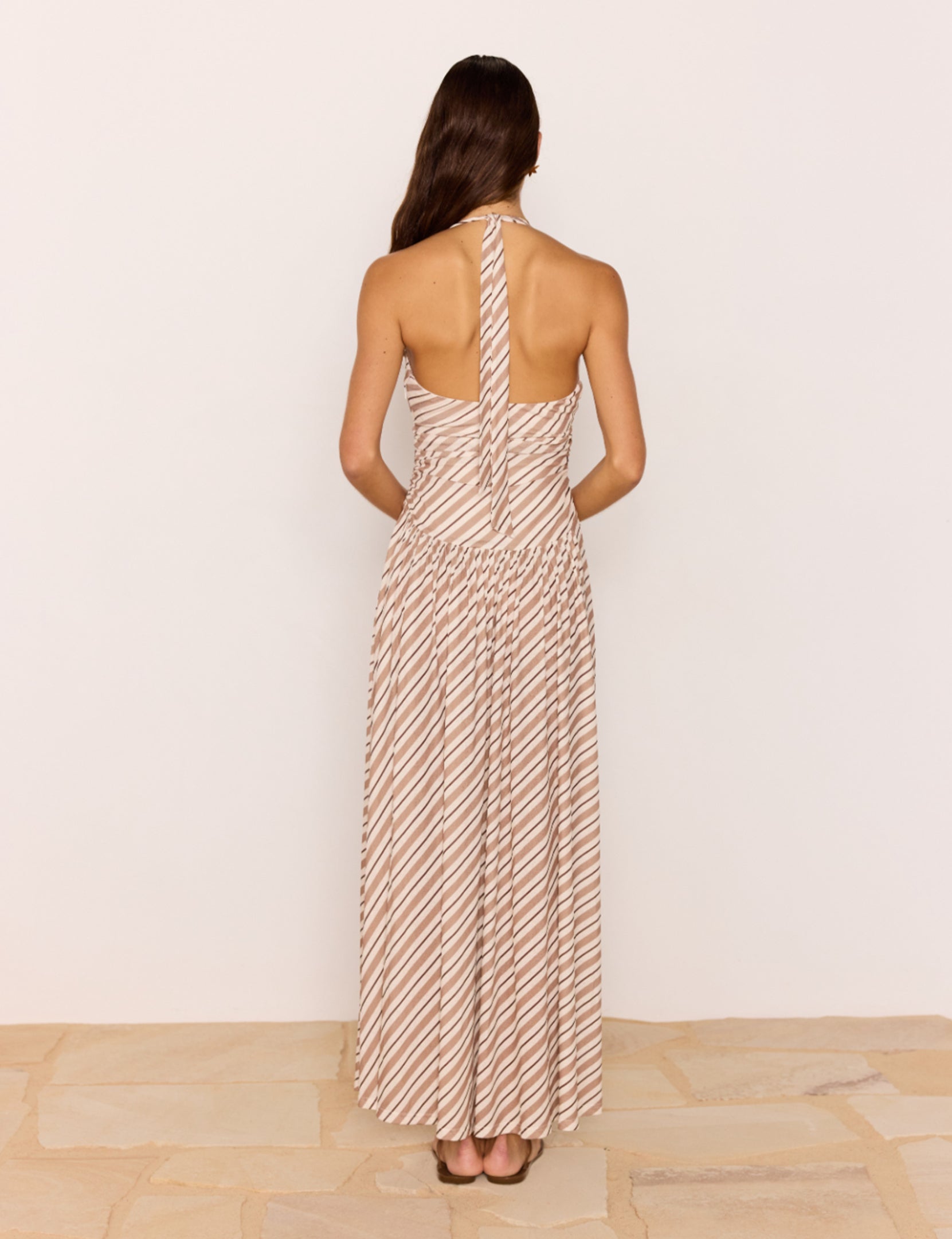 MINKPINK Orielle Halter Mesh Dress