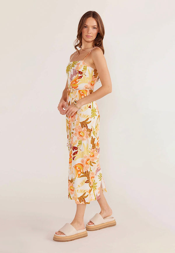 MINKPINK Sarai Panelled Midi Dress