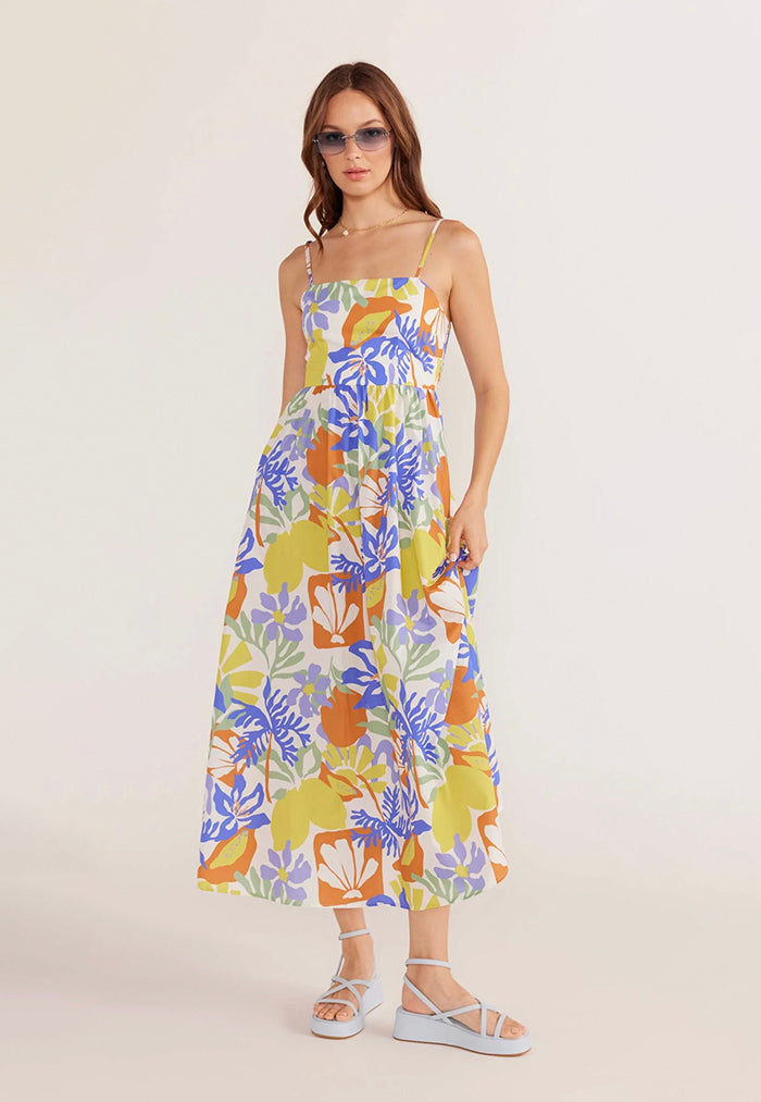 MINKPINK Dahlia Empire Midi Dress