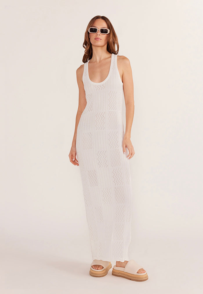 MINKPINK Kacey Knit Midi Dress