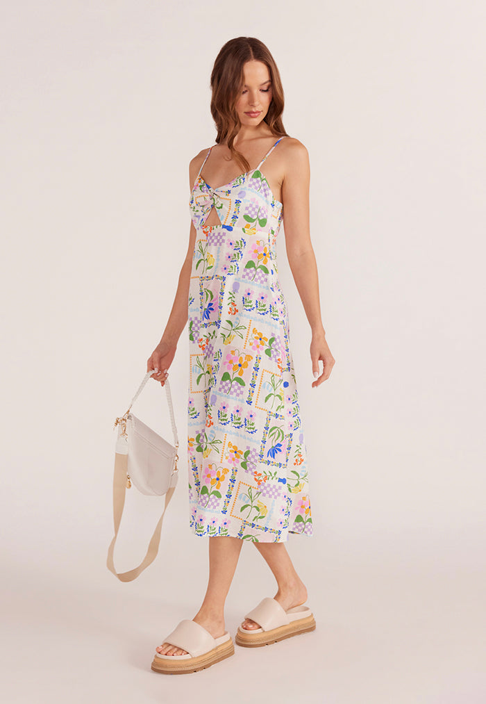 MINKPINK Nikita Twist Midi Dress