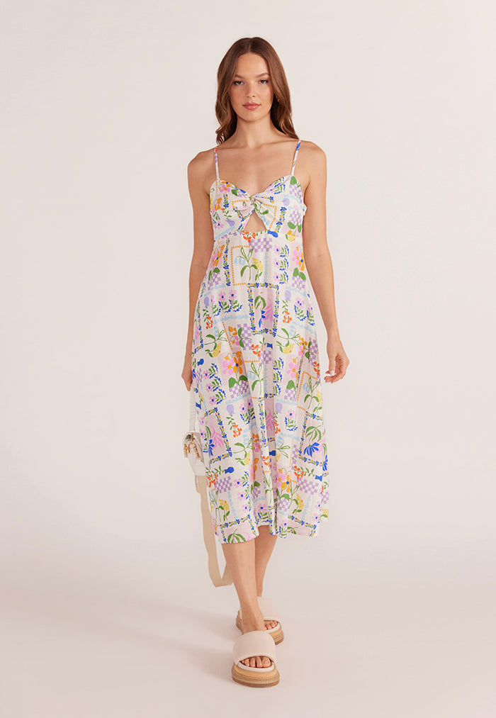 MINKPINK Nikita Twist Midi Dress