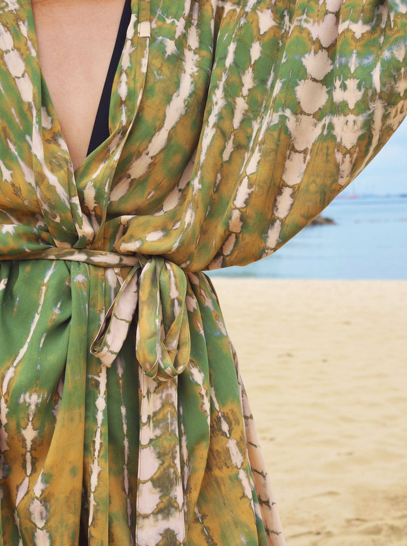 BaeBeeBoo Melasti Green Kimono