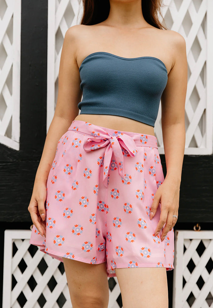 One Puram Sway Short - Pop Pink