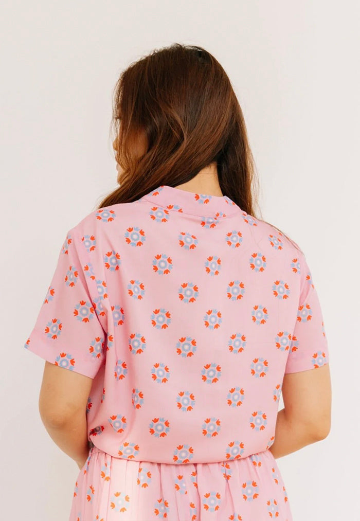 One Puram Bliss Shirt - Pink Pop