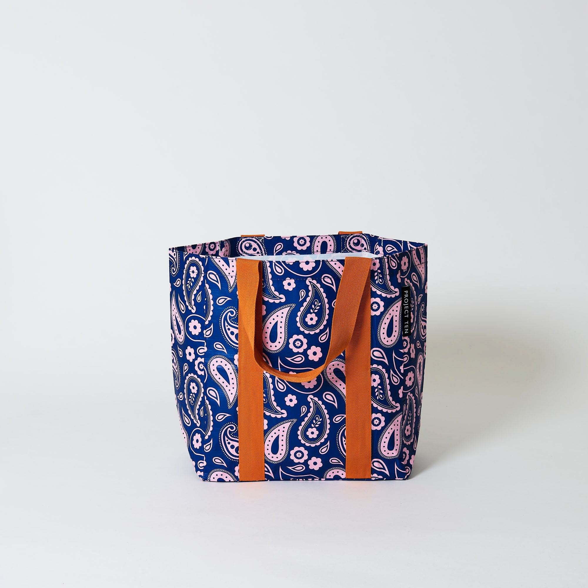 Project Ten Shopper Tote – Paisley Print