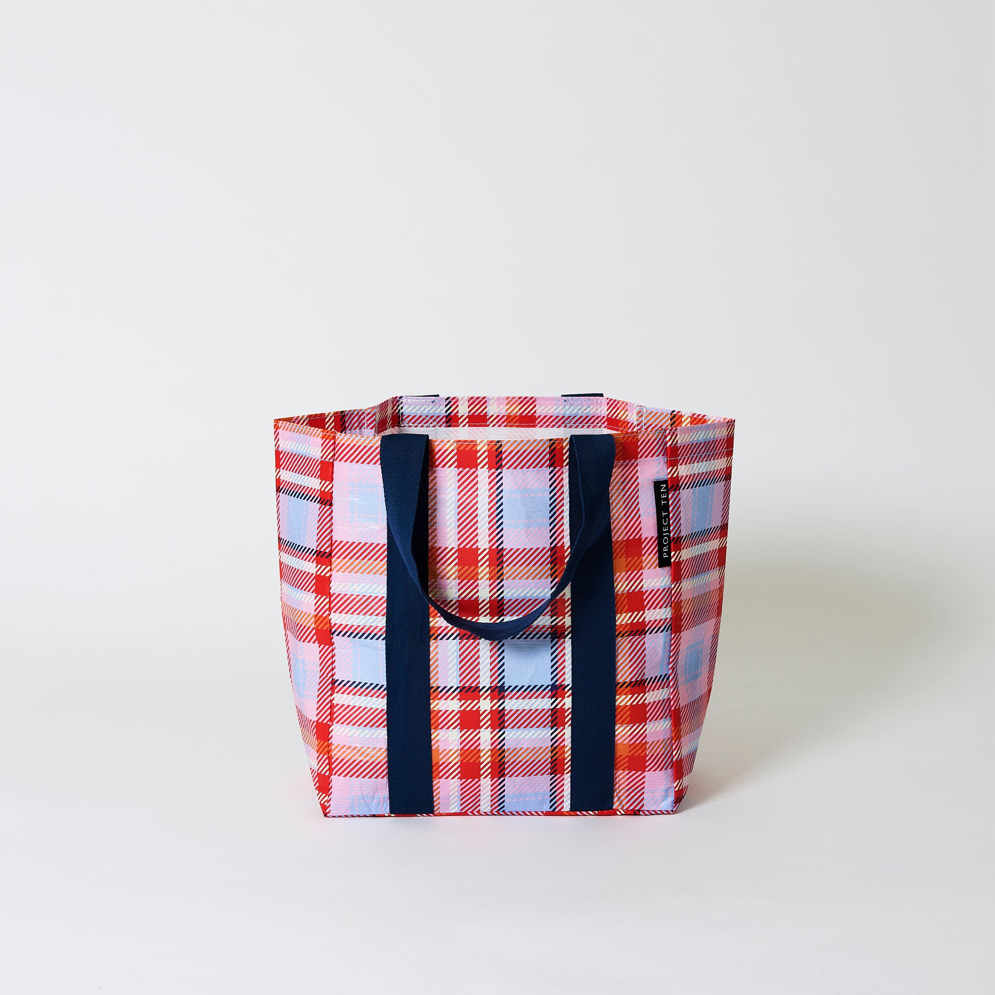 Project Ten Shopper Tote - Tartan