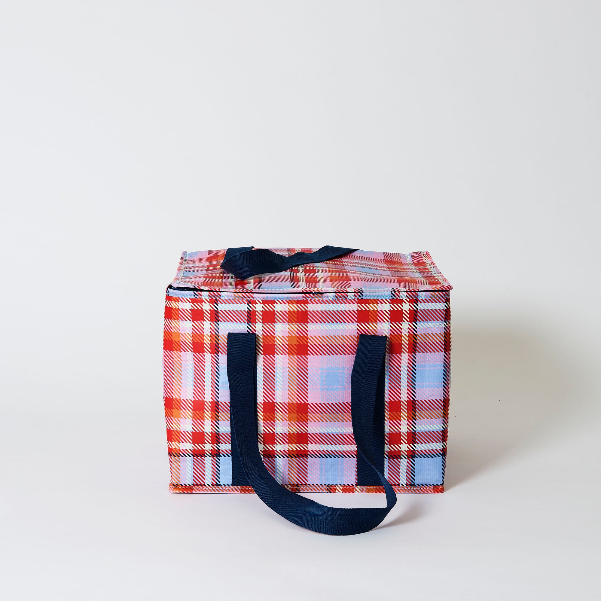 Project Ten Large Insulated Cooler Bag - Tartan
