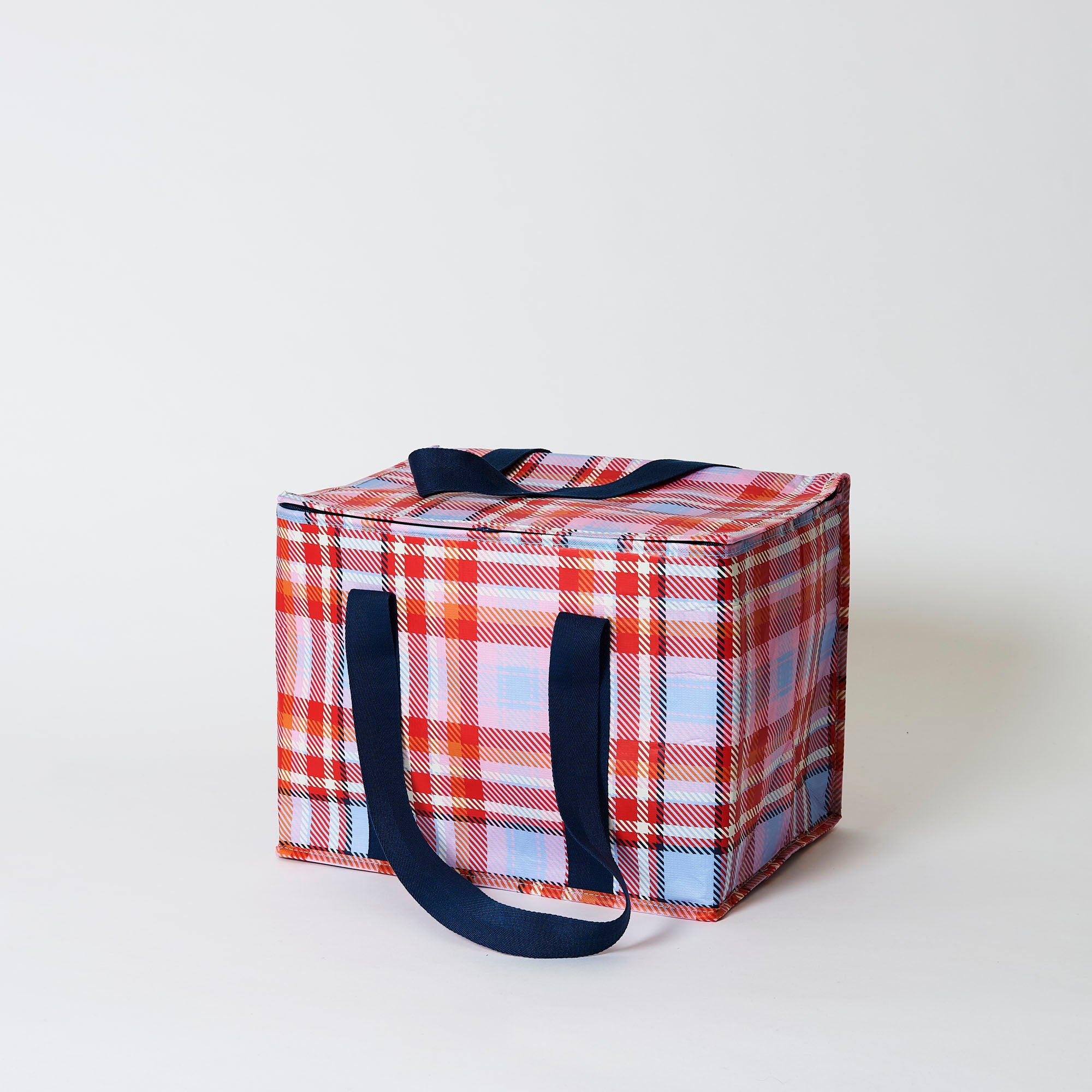 Project Ten Large Insulated Cooler Bag - Tartan