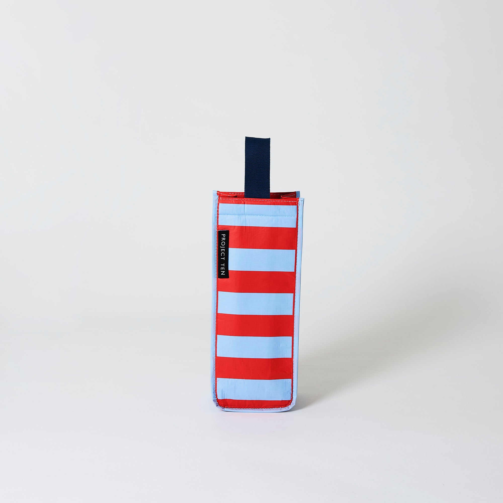 Project Ten Wine Bag - Red Blue Stripe