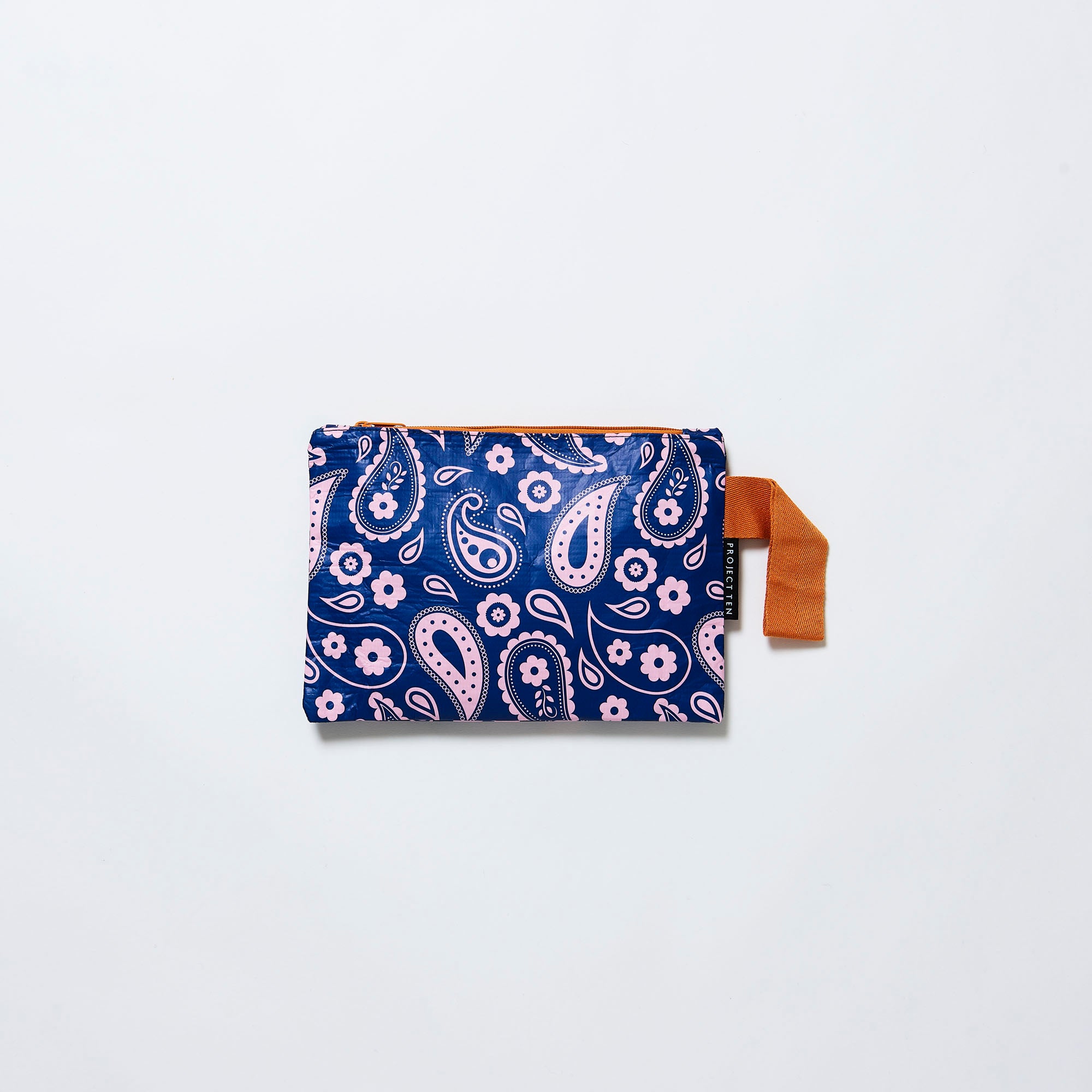 Project Ten Mini Zip Pouch - Paisley