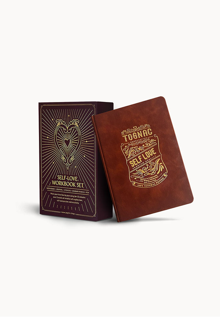 Poplin Self-Love Journal Workbook Set