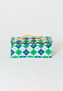 Project Ten Insulated Lunch Bag - Argyle