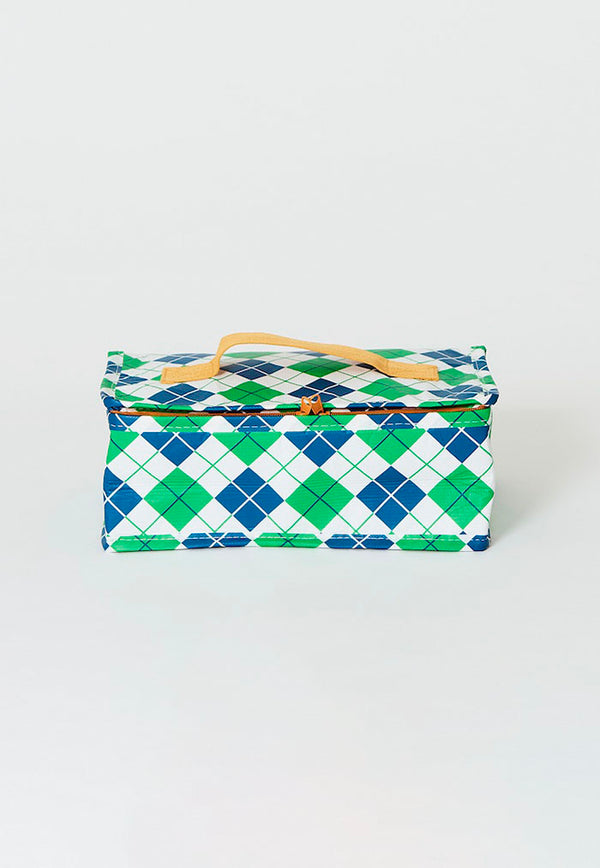 Project Ten Insulated Lunch Bag - Argyle