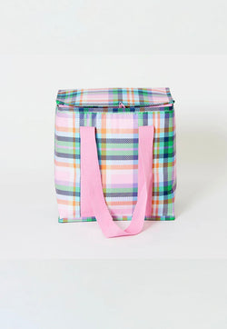 Project Ten Large Insulated Cooler Bag - Plaid