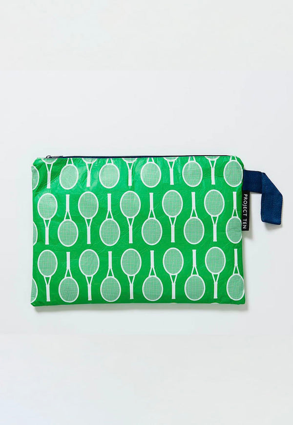 Project Ten Large Zip Pouch - Tennis