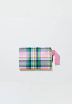 Project Ten Mini Zip Pouch - Plaid