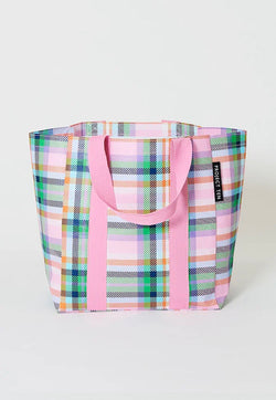 Project Ten Shopper Tote - Plaid