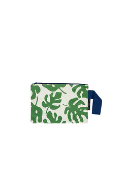 Project Ten Mini Zip Pouch - Monstera