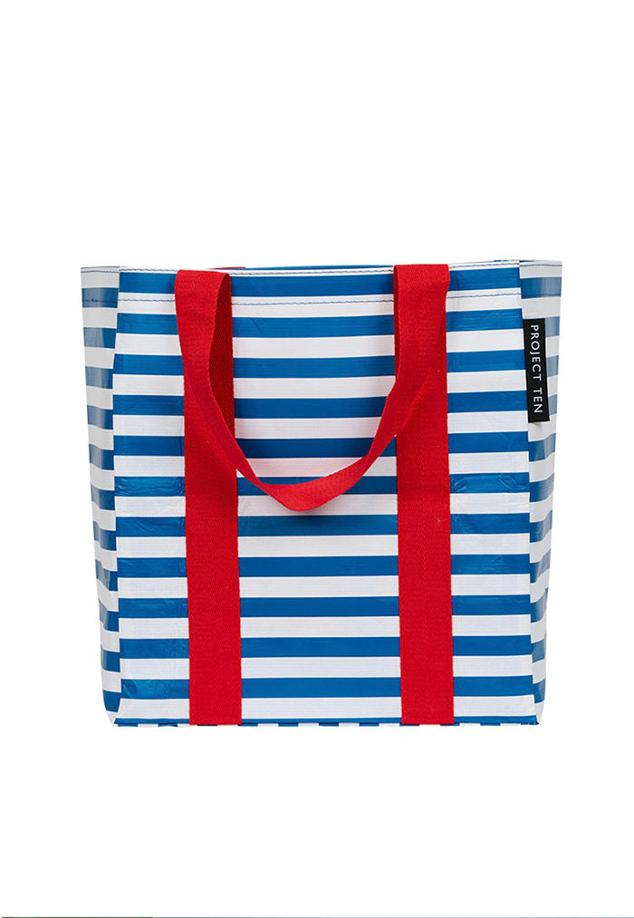 Project Ten Shopper Tote - Breton Stripes