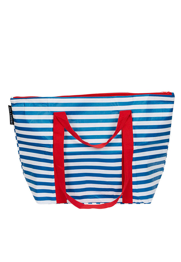 Project Ten Zip Up Medium Tote - Breton Stripes