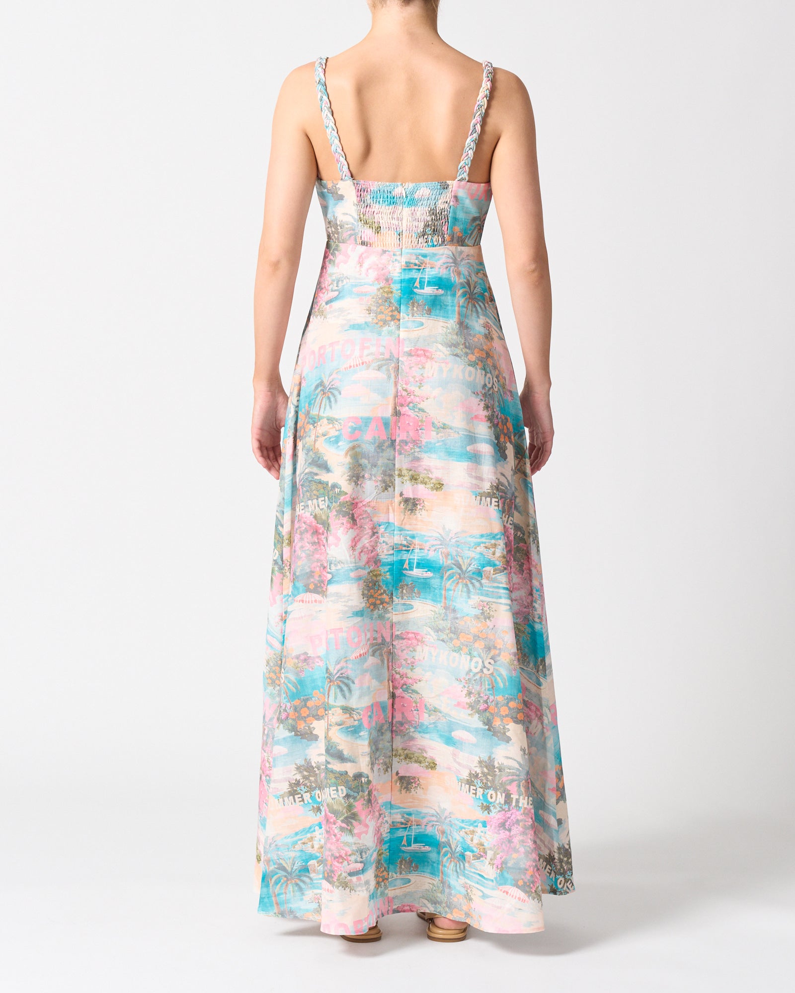 Walnut Melbourne Sardinia Dress - Summer on the Med