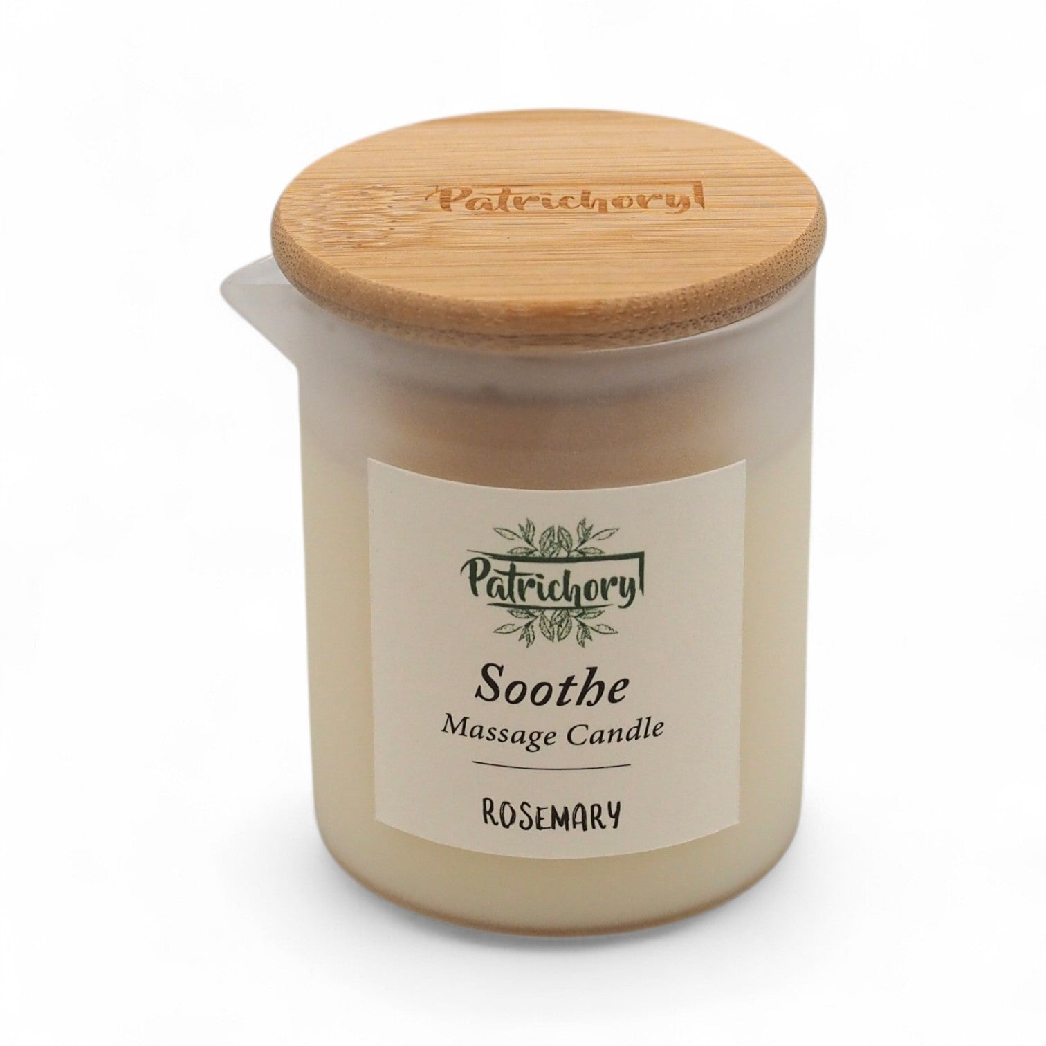 Patrichory - Soothe Rosemary Massage Candle