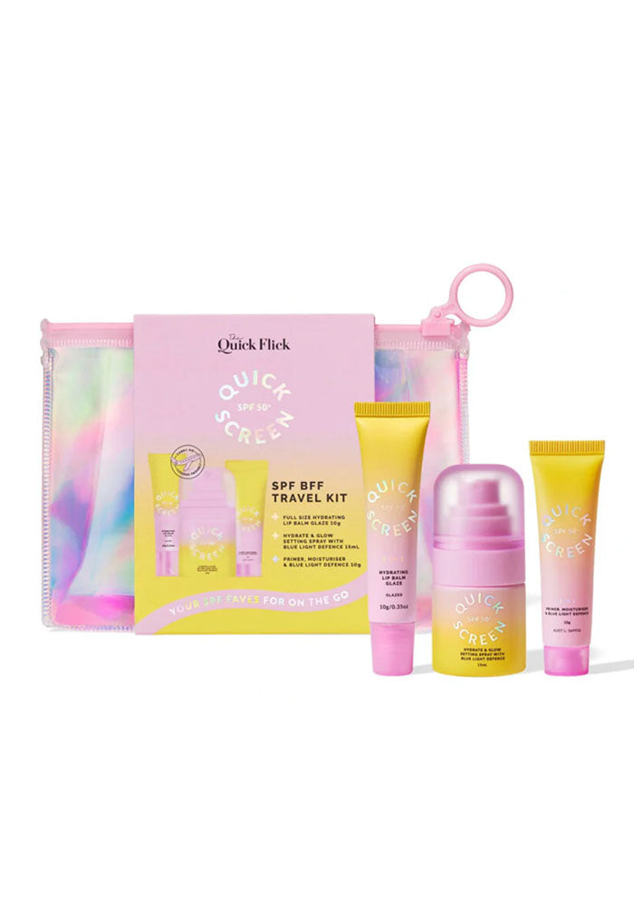 The Quickscreen Travel Kit SPF50+