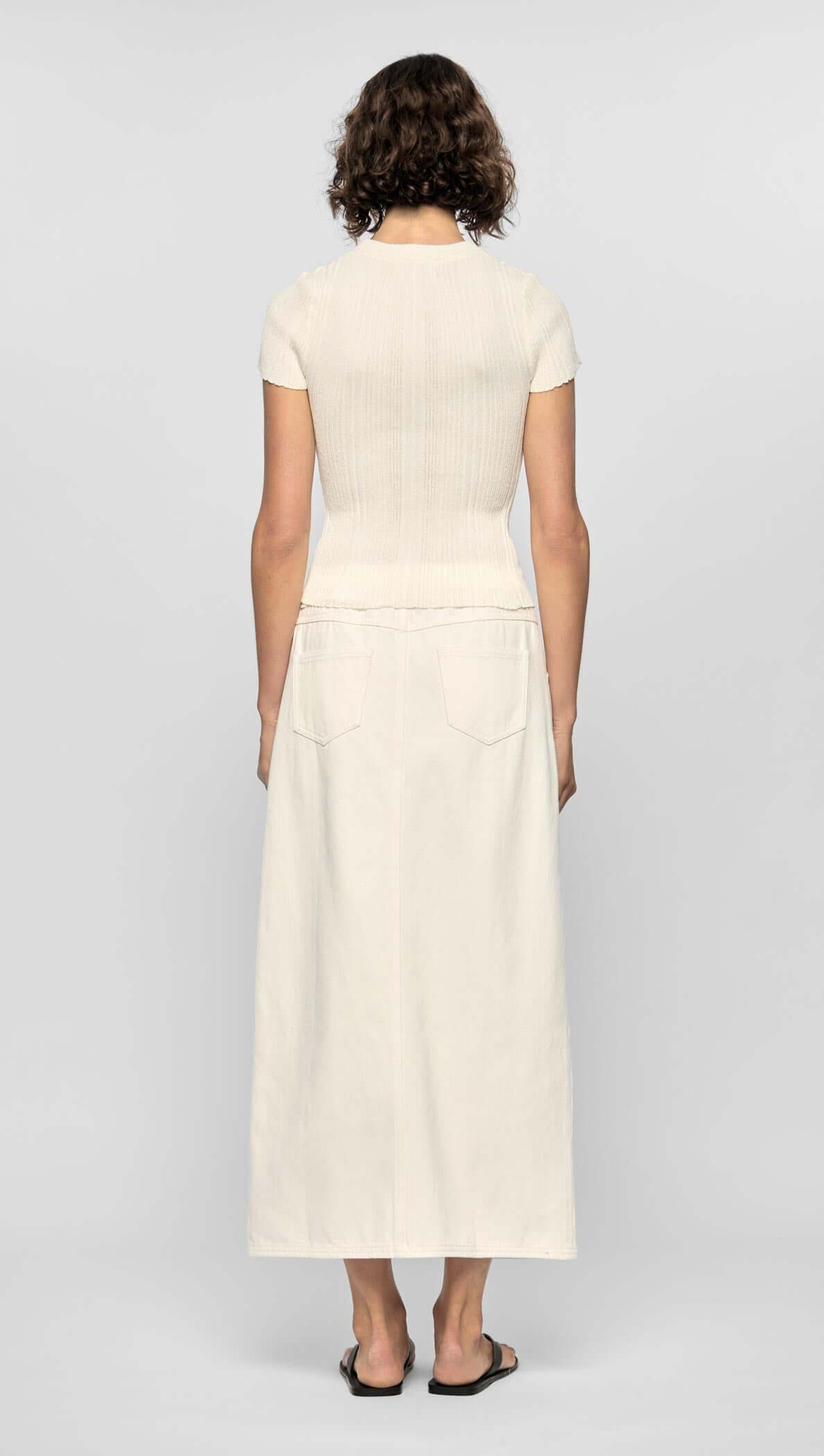 Staple the Label Emmie Denim Midi Skirt