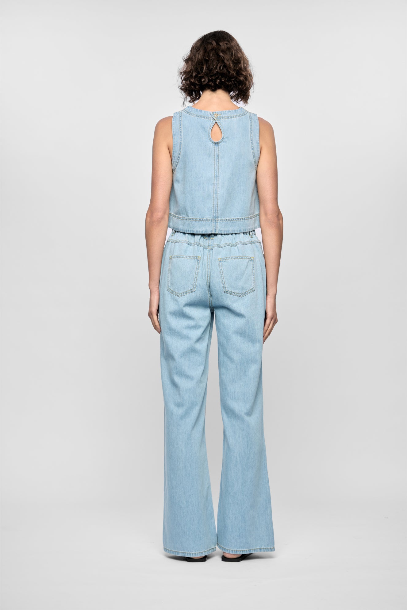 Staple the Label Amelia Chambray Jeans