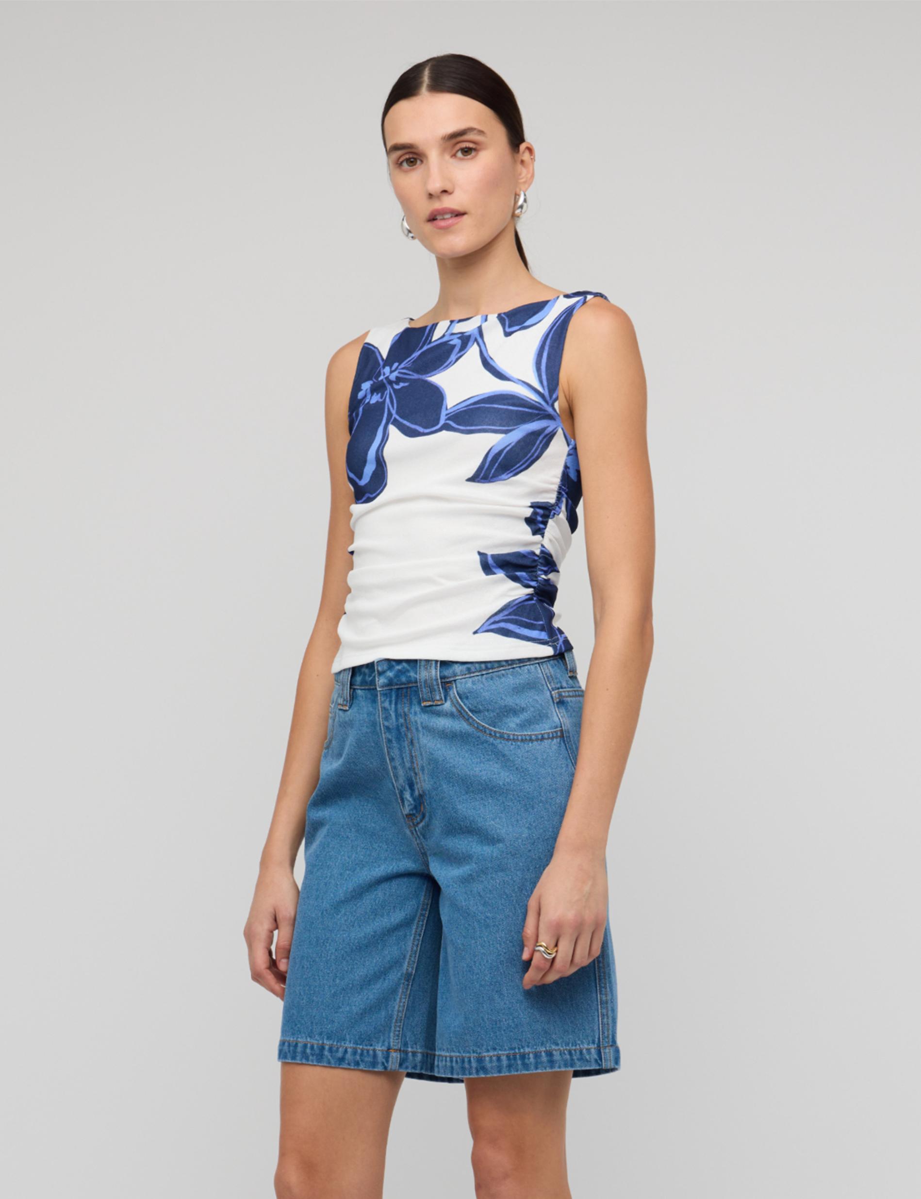 Staple the Label Ethos Mesh Top