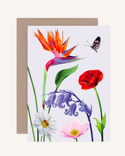 AHD Greeting Card - Flower Garden