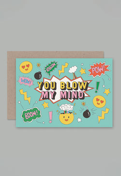 AHD Greeting Card - You Blow My Mind