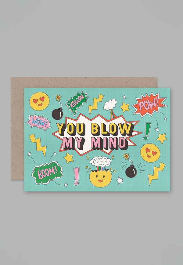 AHD Greeting Card - You Blow My Mind
