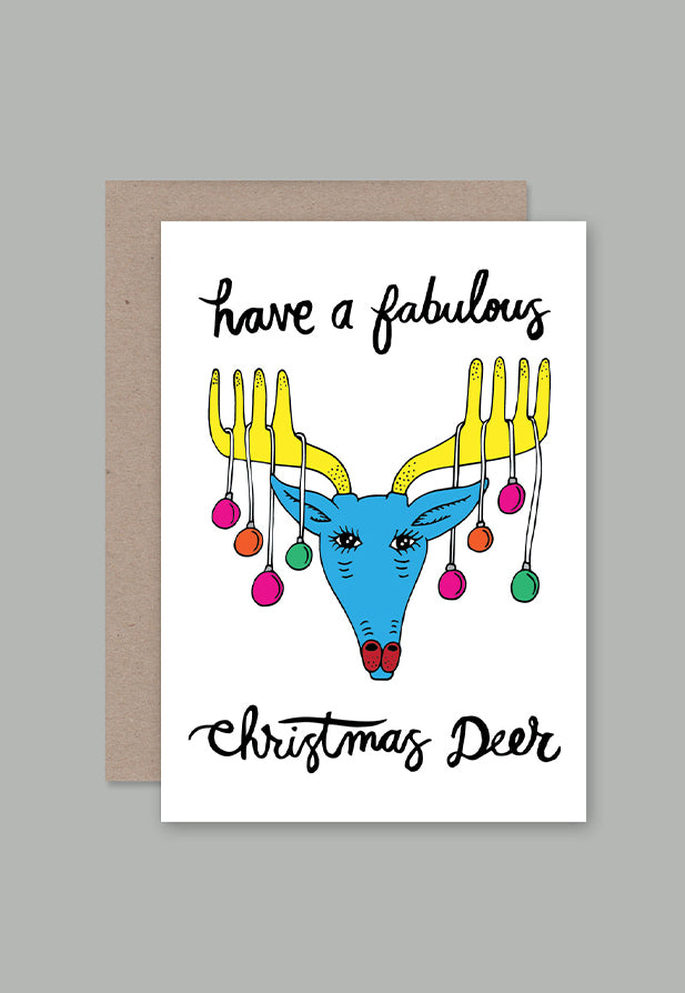 AHD Greeting Card - Christmas Deer