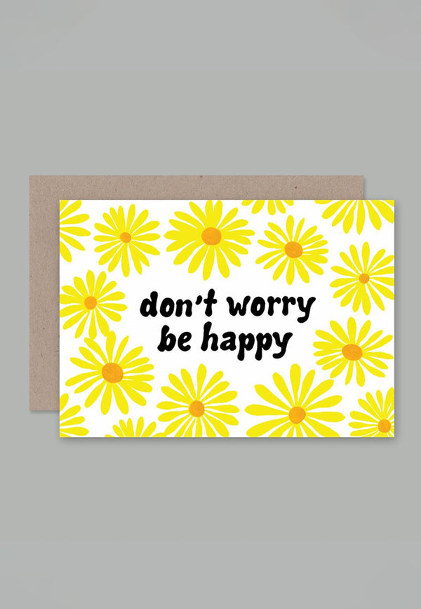 AHD Greeting Card - Don't Worry Be Happy