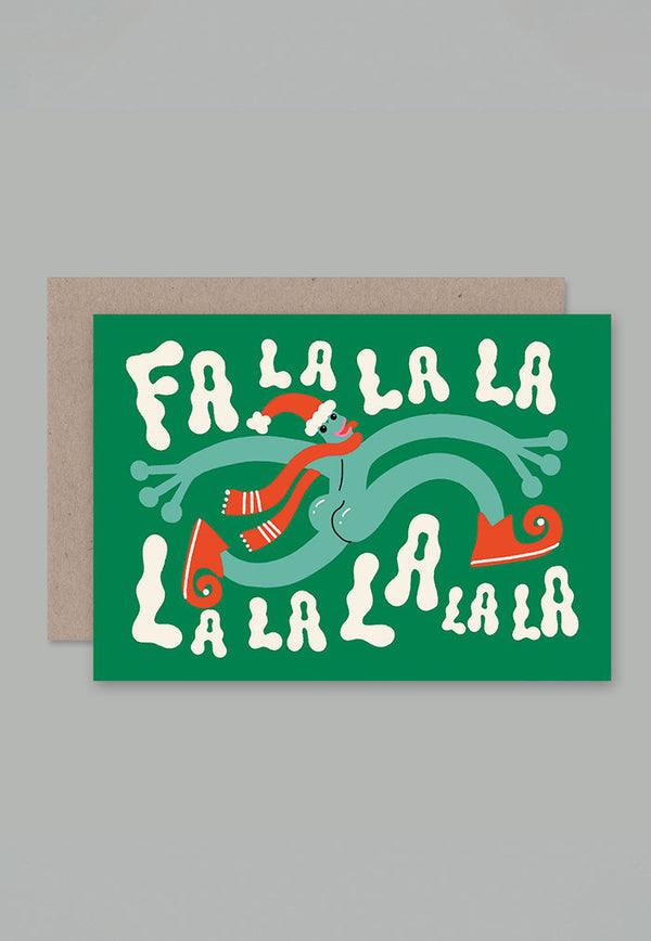 AHD Greeting Card - Fa La La