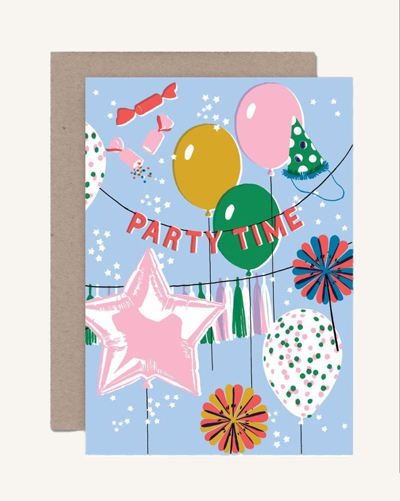 AHD Greeting Card - Party Time