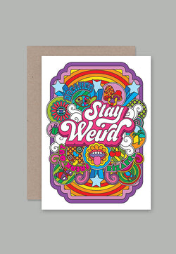 AHD Greeting Card - Stay Weird