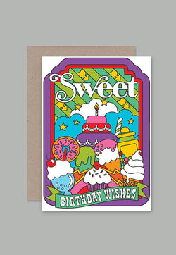 AHD Greeting Card - Sweet Birthday Wishes