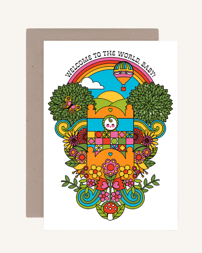AHD Greeting Card - Welcome To The World