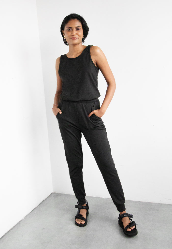Club Iconica Ariana Jumpsuit - Black