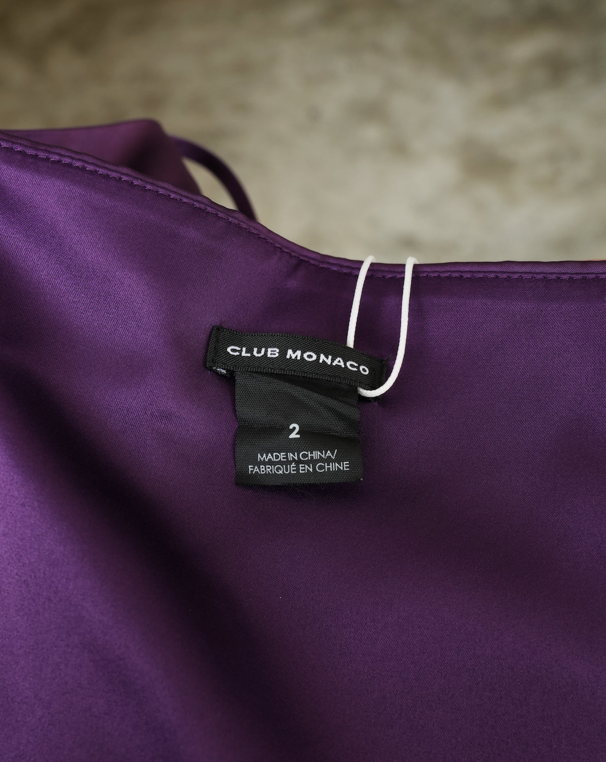 Thryfted Club Monaco Pleated Bustier Mini Dress